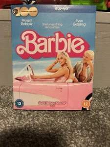 BLU-RAY   BARBIE ( HAS OUTER SLEEVE AND PINK BLU RAY CASE ) NEW SEALED UK STOCK - Picture 1 of 3