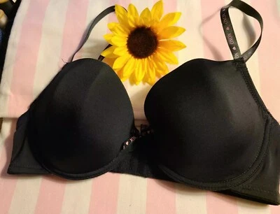 Sujetador mujer XOXO 34C negro con aros push up 293949 nuevo Foto 1 de 4