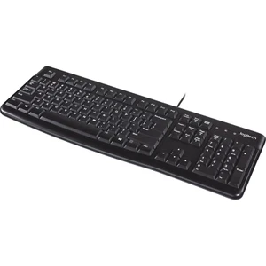 Logitech USB Keyboard - K120 Full-size Wired Membrane Keyboard - Picture 1 of 9