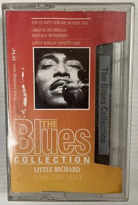 Little Richard Long Tall Sally Blues Collection Cassette Tape BLU NM 012 1981 - Image 1 of 4