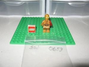 LEGO MINIFIGURE STAR WARS C3PO (DARK RED ARM) - Picture 1 of 3