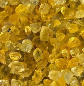 Natural Brazilian Yellow Heliodor Aquamarine Lapidary Rough 25 ct lot Aquamarine - Picture 1 of 4