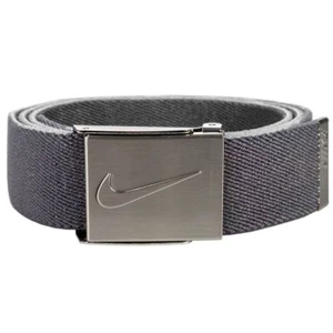 Golf Gürtel Nike grau silber verstellbar Herren Größe 30 - 42 Web neu kostenloser Versand - Bild 1 von 2
