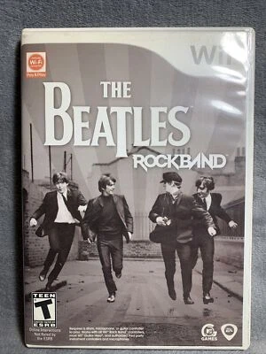 Juego Wii - The Beatles Rock Band (DISCO, ESTUCHE, MANUAL) ENVÍO GRATUITO  Foto 1 de 4