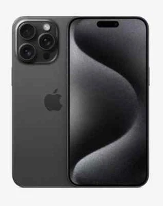 Apple iPhone 15 Pro - 128GB - Titan Schwarz (Ohne Simlock) - TOP ZUSTAND - Bild 1 von 3