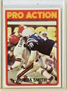 1972 Topps FB Bubba Smith Indianapolis Colts Pro Action #127 ⭐️💥🎯 Excelente - Imagen 1 de 2