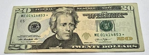2013 $20 FRN Richmond Fr#2097-E* (ME* Block) Star Note You Grade it! Free ship! - Picture 1 of 5