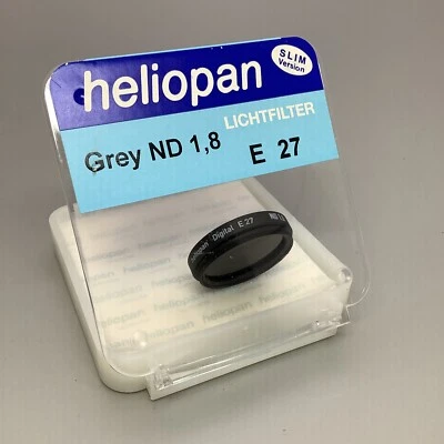 Фильтр Heliopan Digital E 27 мм ND 1,8 6-ступенчатый  - Изображение 1 из 4