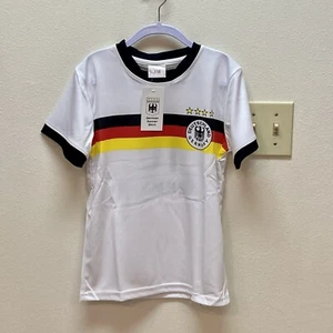 NWT Boys German Soccer T-Shirt Size 5/6 Deutschland #10 - Picture 1 of 6