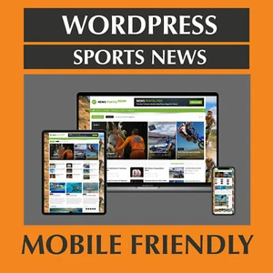 Top Daily Sports News Website-Skript - Wordpress, Autopilot, Google Adsense - Bild 1 von 3