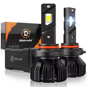 2X RIDROID 9005 HB3 LED Headlight Bulb HIGH BEAM Super Bright 24000LM CANBUS FRE - Picture 1 of 20