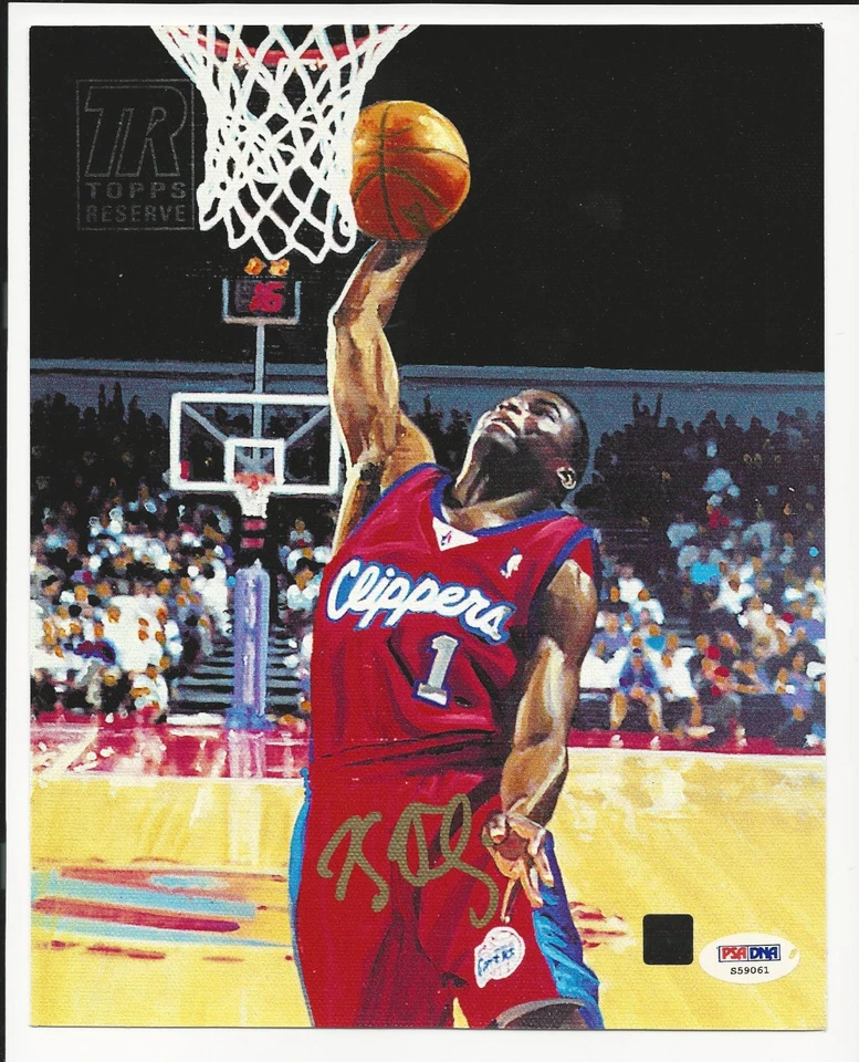 Keyon Dooling 2000-01 Topps Reserve Canvas 8x10 Photo PSA/DNA Certified Auto - Image 1 of 1