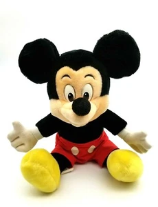 Disney Parks Mickey Mouse Classic Plush 13" Medium Authentic Stuffed Toy - Picture 1 of 4