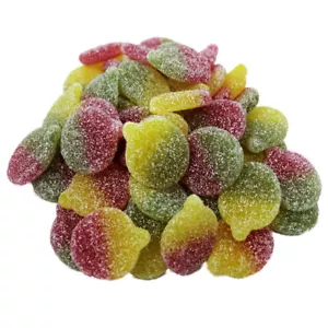 Fruchtgummi Frisia Veggie Brause Apfel sauer Fizzy Appels 175g - Picture 1 of 1