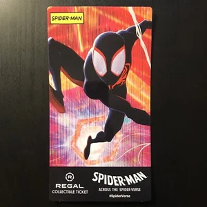 Across the Spiderverse doppelseitiges Sammlerticket Spider-Man & Spider Woman - Bild 1 von 2