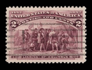 MOMEN: US STAMPS #231 USED PSE GRADED CERT XF-SUP 95J LOT #88893 - Picture 1 of 3