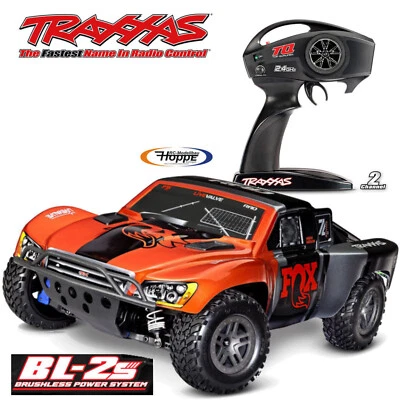 TRAXXAS TRX68154-4FOX Slash 4x4 FOX 1/10 Short-Course RTR BL-2S Brushless - Bild 1 von 4