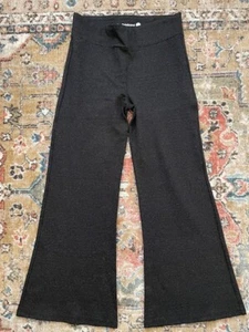 Betabrand schwarze elegante Yogahose Tweed-Look Large Petite neu mit Etikett - Bild 1 von 6