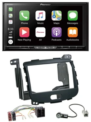 Pioneer 2DIN MP3 USB DAB DVD Bluetooth Autoradio für Hyundai i10 08-13 Rubber To - Bild 1 von 4