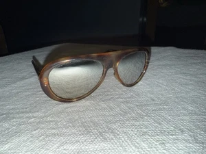 Occhiali da sole vintage rally sci argento specchiato - Made in Japan - Foto 1 di 5