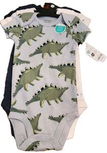Carter's 3er Set Dinosaurier Bodys 3 - 6 M - Bild 1 von 3