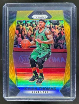 Prizm Isaiah Thomas Prizm Gold #1/10 Cavaliers 2017-18 Foto 1 de 2