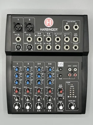 Harbinger L802 8-Channel Mixer Black Testing W/Power Supply - Image 1 of 4