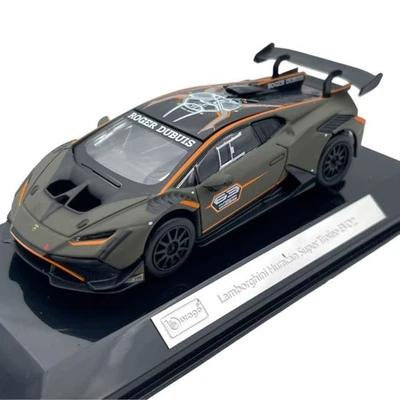 Modellino Auto Bburago 1/43 Lamborghini Huracàn Super Trofeo Evo 02 #63 - Immagine 1 di 4