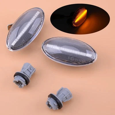 1Pair LED Side Marker Light Assembly Fit For Suzuki APV Agila Jimny Fiat Sedici - Image 1 of 4