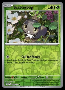 Scatterbug (Surging Sparks 005/191) - Common (Reverse Foil) - Picture 1 of 2