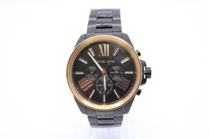 Michael Kors Men's Wren Black Chronograph Watch - MK8933 - Picture 1 of 6