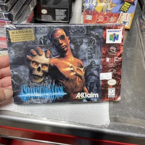 Shadow Man Nintendo 64 N64 1999 Factory New and Sealed Crushed Box Rare - Picture 1 of 10