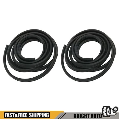 For 2000-2007 Chevrolet Silverado 2500 Extended Cab Door Seal SET Weatherstrip - Image 1 of 4