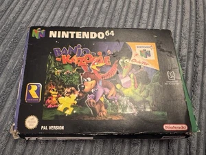 Nintendo N64 Banjo Kazooie Mint Condition Boxed with Manual - Picture 1 of 5