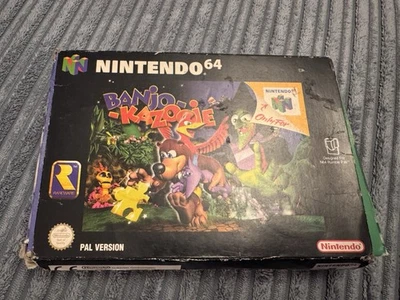 Nintendo N64 Banjo Kazooie Mint Condition Boxed with Manual - Image 1 of 4
