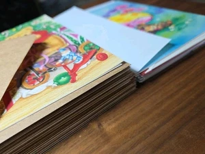 Lot of 40+ Teddy Bear Christmas Greeting Cards and General Greeting Cards - Picture 1 of 11
