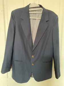BOYS TFW Boys NAVY BLUE GOLD BUTTON JACKET BLAZER SIZE 18 prep - Picture 1 of 6