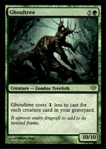Ghoultree FOIL Dark Ascension NM Green Rare MAGIC THE GATHERING - Picture 1 of 2