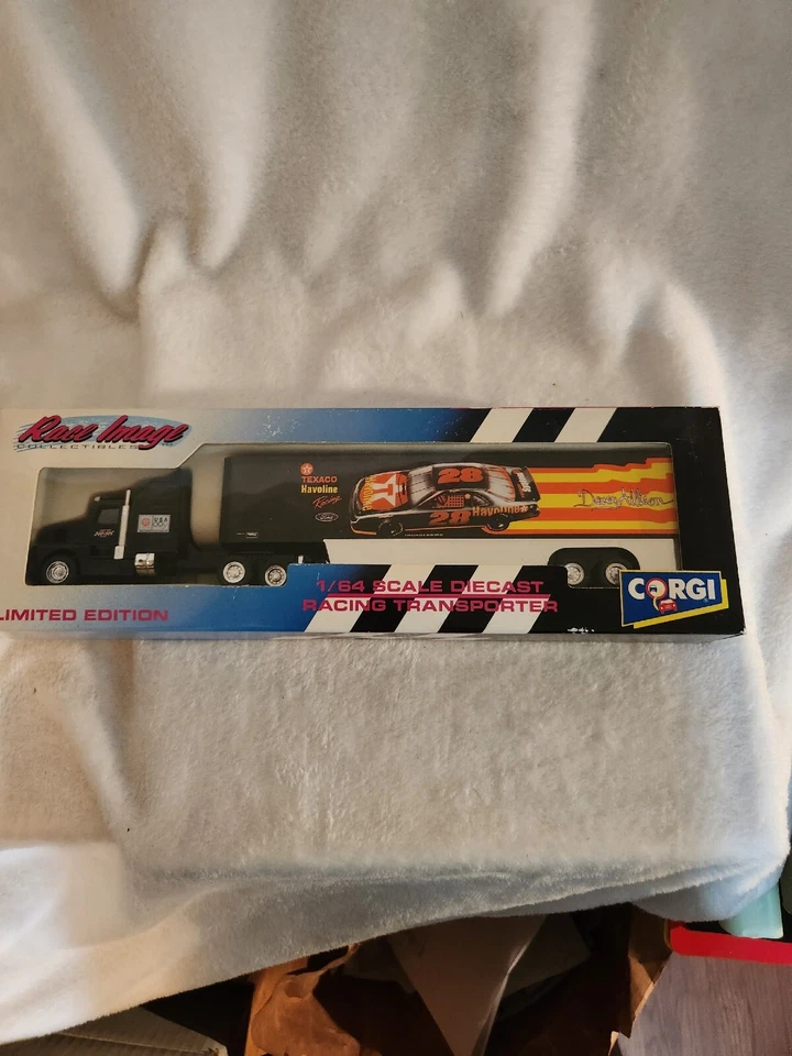 CORGI Race Image 1993 Limited Edtn 1/64 #28 DAVEY ALLISON HAVOLINE Transporter - Image 1 of 4