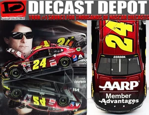 JEFF GORDON 2015 AARP MEMBERS ADVANTAGES 1/24 SCALE ACTION NASCAR DIECAST - Picture 1 of 3