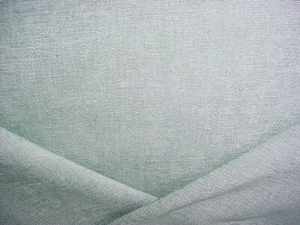 1Y Romo 7727 Rocco Mineral Green Chenille Upholstery Fabric - Picture 1 of 4