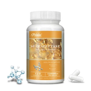Serrapeptase - Suplemento dietético, apoya la salud de los senos paranasales, absorción mejorada - Imagen 1 de 12