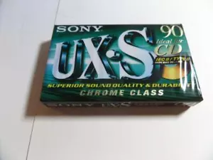 Sony Cassette UX-S 90 Chrome Class OVP /A76 - Bild 1 von 1