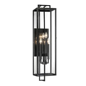 Minka Lavery Great Outdoors Knoll Road 4 Light Outdoor Wall Mount-Coal - Picture 1 of 1