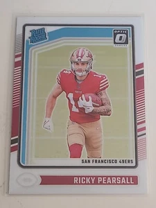 2024 Donruss Optic Ricky Pearsall Base San Francisco 49ers #284 Rookie - Bild 1 von 1