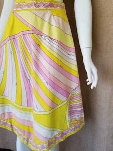-LOT OF 2- 60's EMILIO PUCCI floral Womens Vintage Skirt Pants Spring summer S - Picture 1 of 15