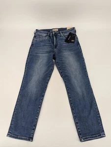 Kut from the Kloth Women Jeans Sz 8 Denim Catherine High Rise Crop Straight Leg - Picture 1 of 13
