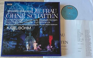 DECCA 6.35114 R. STRAUSS DIE FRAU OHNE SCHATTEN 4-LP BOHM (1970's) EX++ GERMANY - Picture 1 of 4