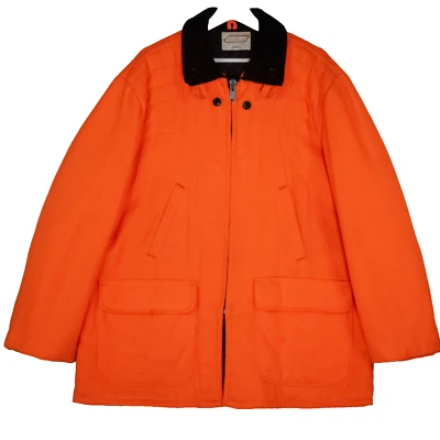 VTG Sears Sports Center Ted Williams Men's Hunting Jacket Orange Size XL - Image 1 of 4