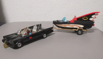Corgi Toys 267 - Batmobile mit 107 Glastron Batboat & Trailer Giftset ohne OVP - Bild 1 von 4